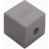 Точилка CUBE, RUBBER TOUCH, 1 отв., контейнер, пластик. корпус, 1 шт. в блистере ( BM.4757-1 )
