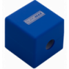 Точилка CUBE, RUBBER TOUCH, 1 отв., контейнер, пластик. корпус, 1 шт. в блистере ( BM.4757-1 )