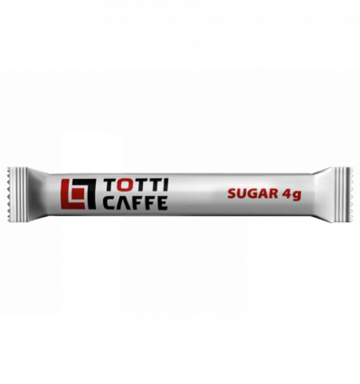 Сахар TOTTI Caffe, пакеты 4 г * 200 * 12
