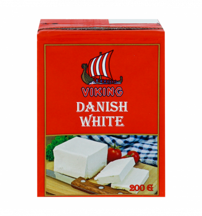 Продукт сирний Viking Danish white 50% 200г