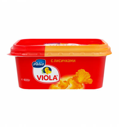 Сир плавлений Viola з грибами-лисичками 55% 400г