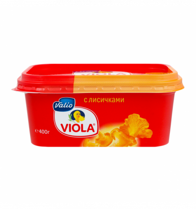 Сыр плавленый Viola с грибами-лисичками 55% 400г