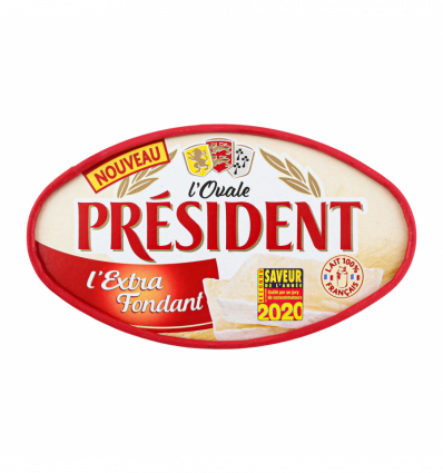 Сир President l`Extra Fondant м`який 60% 200г