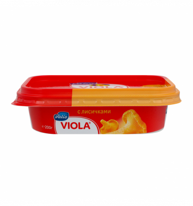 Сир плавлений Viola з грибами-лисичками 55% 200г