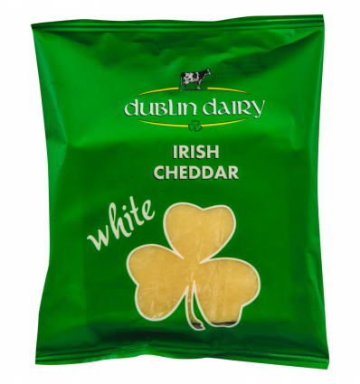 Сир Dublin Dairy чеддер білий сичужний дозрілий 48% 200г