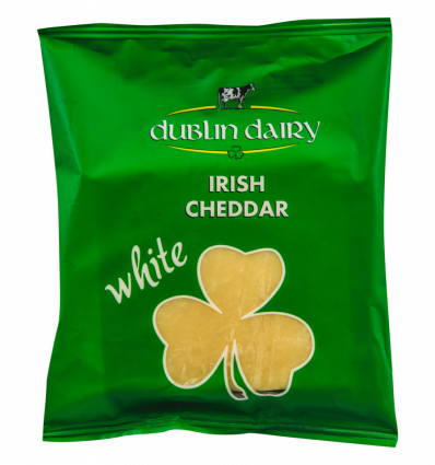 Сыр Dublin Dairy чеддер белый сычужный дозревший 48% 200г
