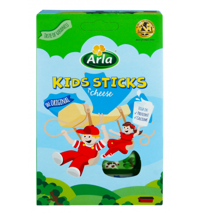 Палички сирні Arla Kids Sticks 45% 108г