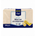 Масло Metro Chef Крестьянское сладкосливочное 73% 200г