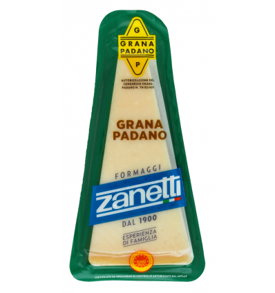 Сир Zanetti Grana Padano твердий 32% 200г