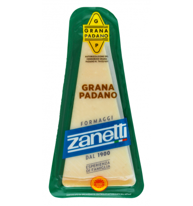 Сыр Zanetti Grana Padano твердый 32% 200г