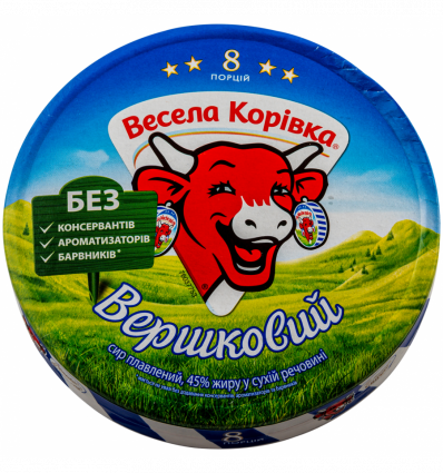 Сыр плавленый Весела Корівка Сливочный 45% 120г