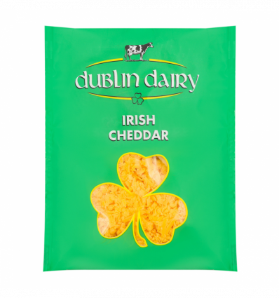 Сир Dublin Dairy Irish cheddar тертий 48% 150г