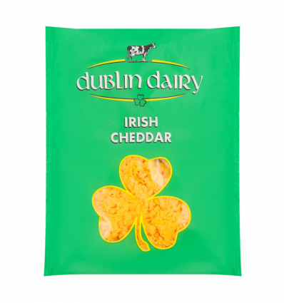 Сыр Dublin Dairy Irish cheddar тертый 48% 150г