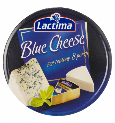 Сир Lactima Blue Cheese плавл порц 40% 17,5г*8шт 140г