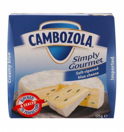 Сыр Kaserei Сhampignon Cambozola мягкий 60% 125г