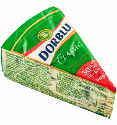 Сыр Kaserei Champignon Dorblu полутверд с плесенью 50% 100г