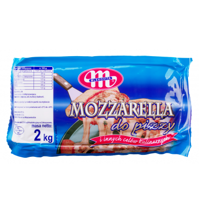 Сир Mlekovita Mozzarella м`який 40% 2кг