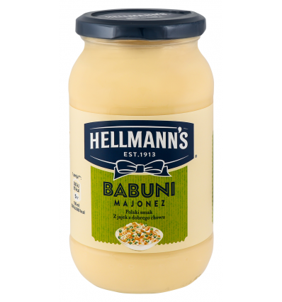 Майонез Hellmann`s Babuni пастеризований 420мл