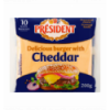 Сир President Cheddar плавлений у скибках д/бургер 40% 200г