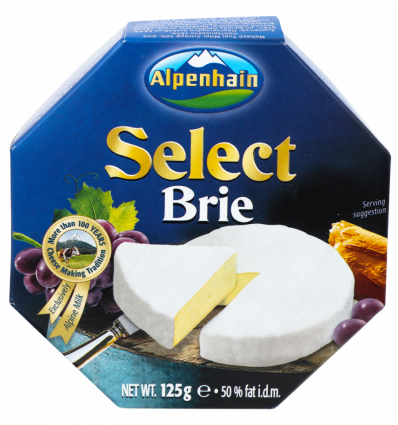 Сыр Alpenhain Select Brie 50% 125г