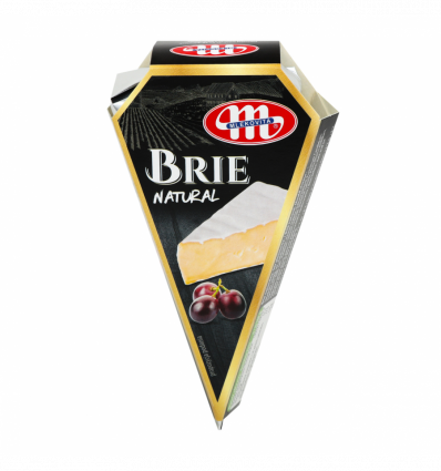 Сир Mlekovita Brie м`який з пліснявою 58% 125г