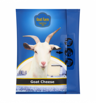 Сир Goat farm козиний напівтвердий нарізний 50% 100г