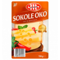 Сир Mlekovita Sokole Oko твердий сичужний нарізаний 45% 150г