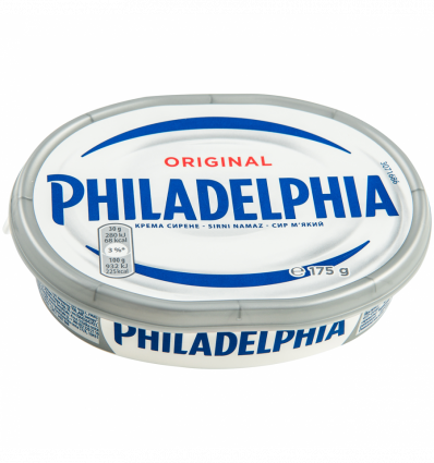 Сир Philadelphia Original м`який пастеризований 61% 175г