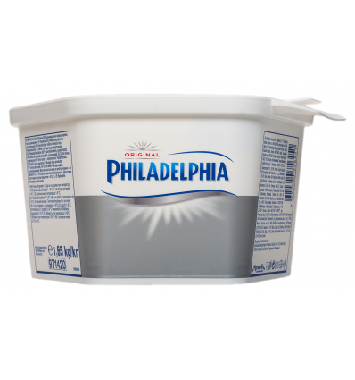 Сыр Philadelphia мягкий пастеризиров 61% 1,65кг
