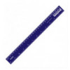 Лінійка пластикова Axent 7630-02-A, 30 см, синя