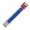 Лінійка пластикова Axent 7620-02-A, 20 см, синя