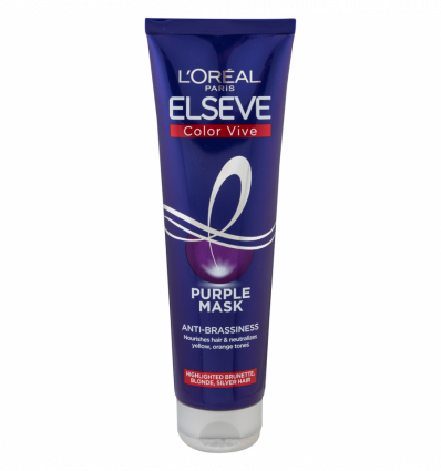 Маска L'Oreal Paris Elseve Color Vive Purple для осветленных и мелированных волос 150мл