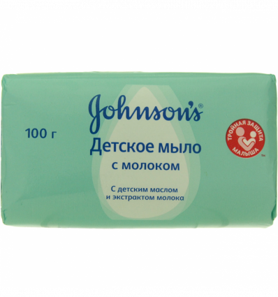 Мыло детское Johnson`s с молоком 100г