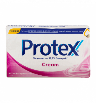 Мыло Protex Cream туалетное антибактериальное 90г