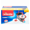 Набір для прибирання швабра + відро з віджимом Vileda Turbo Smart