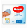 Салфетки влажные Huggies Pure Extra Care детские 3уп*56шт 168шт