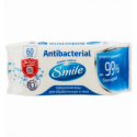 Салфетки влажные Smile Antibacterial с Д-пантенолом 60шт