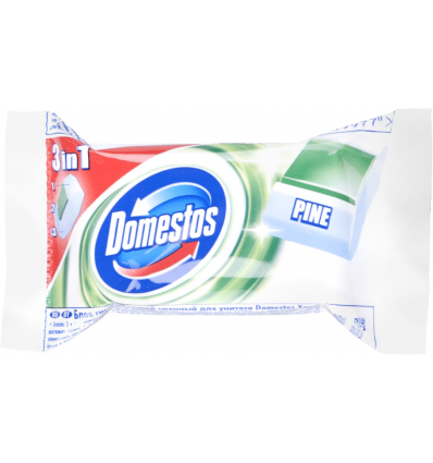 Блок для унитаза Domestos Хвоя 3в1 сменный 40г