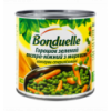 Горошек Bonduelle зеленый экстра-нежный с морковью 400гр