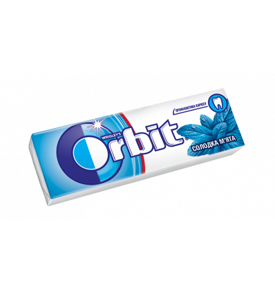 Жевательная резинка Orbit аромат сладкой мяты 14г