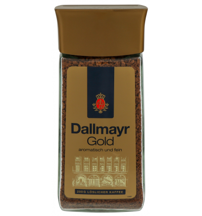 Кава Dallmayr Gold розчинна сублімована 200г