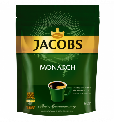 Кава Jacobs Monarch розчинна сублімована 90г