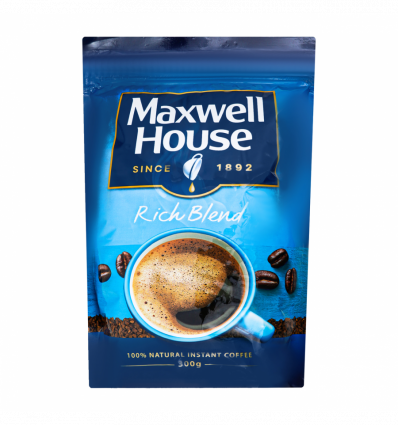 Кофе Maxwell House Rich Blend натуральный растворимый 300г