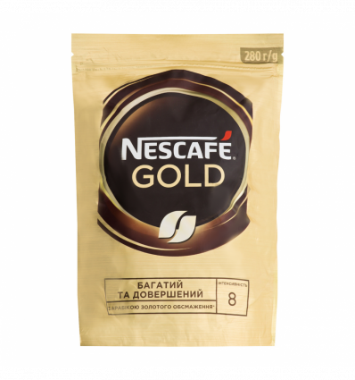 Кофе Nescafe Gold натуральный растворимый сублимированный 280г