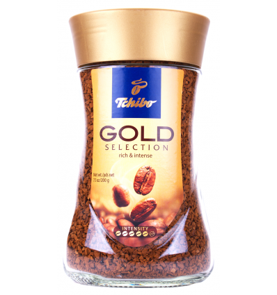 Кава Tchibo Gold Selection розчинна сублімована 200г