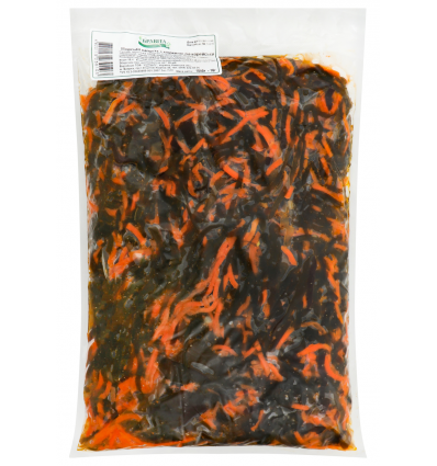 Капуста морська Бравіта з морквою по-корейськи 1000г