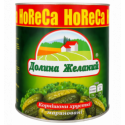Корнішони Долина Желаний хрусткі мариновані 3100мл/2800г