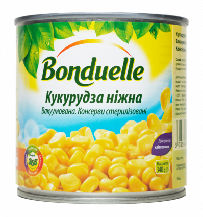 Кукурудза Bonduelle ніжна консервована 425мл