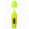 Текст-маркер NEON, желтый, 2-4 мм, с рез.вставками
