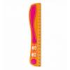 Лінійка пластикова KIDY'GRIP, 20см, асорті ( MP.278710 )